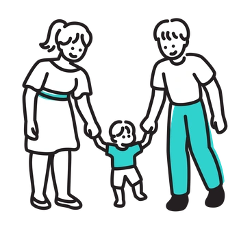 Famiglia Illustrazioni vettoriali