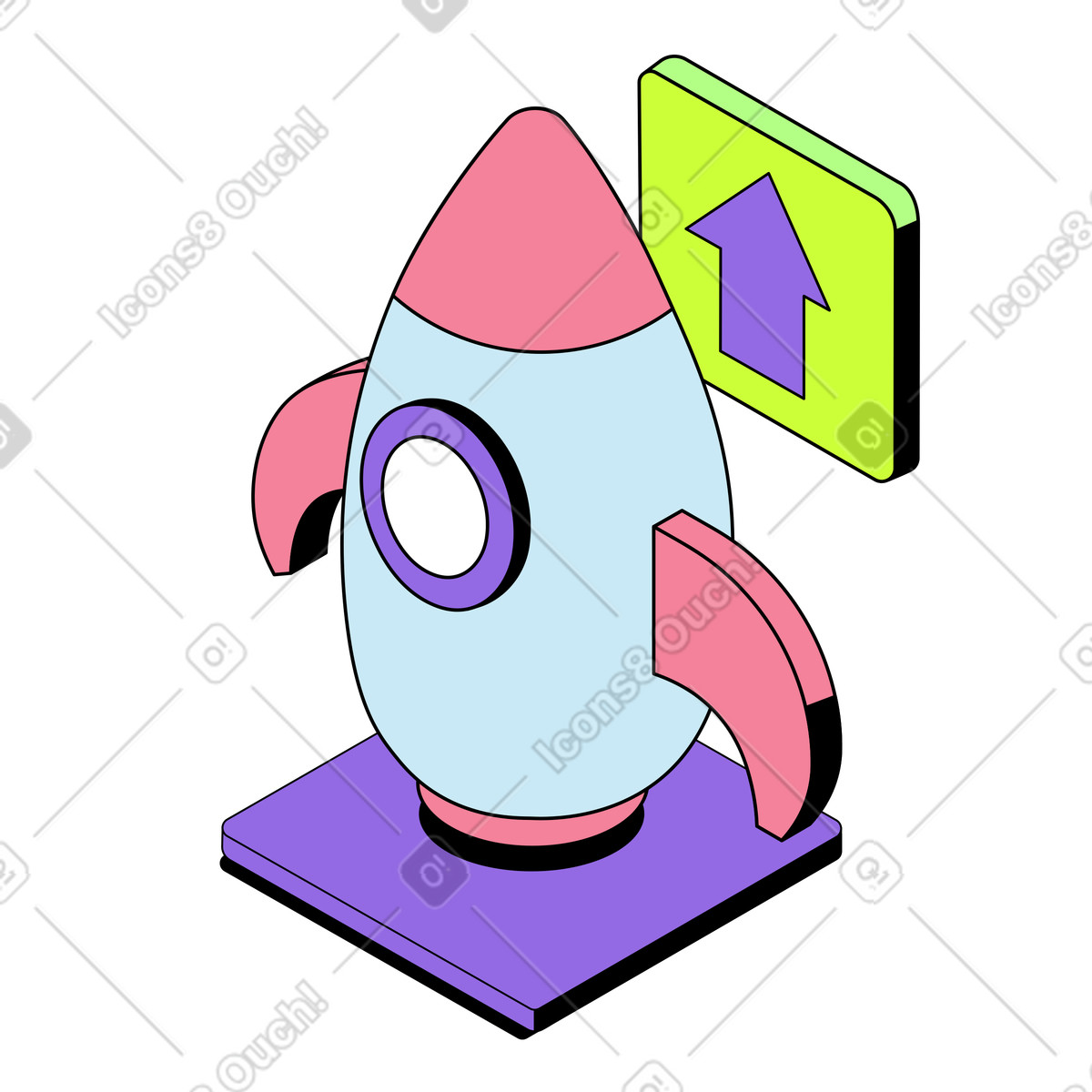 Start-up-Illustration im Project-Stil als Download in PNG, SVG