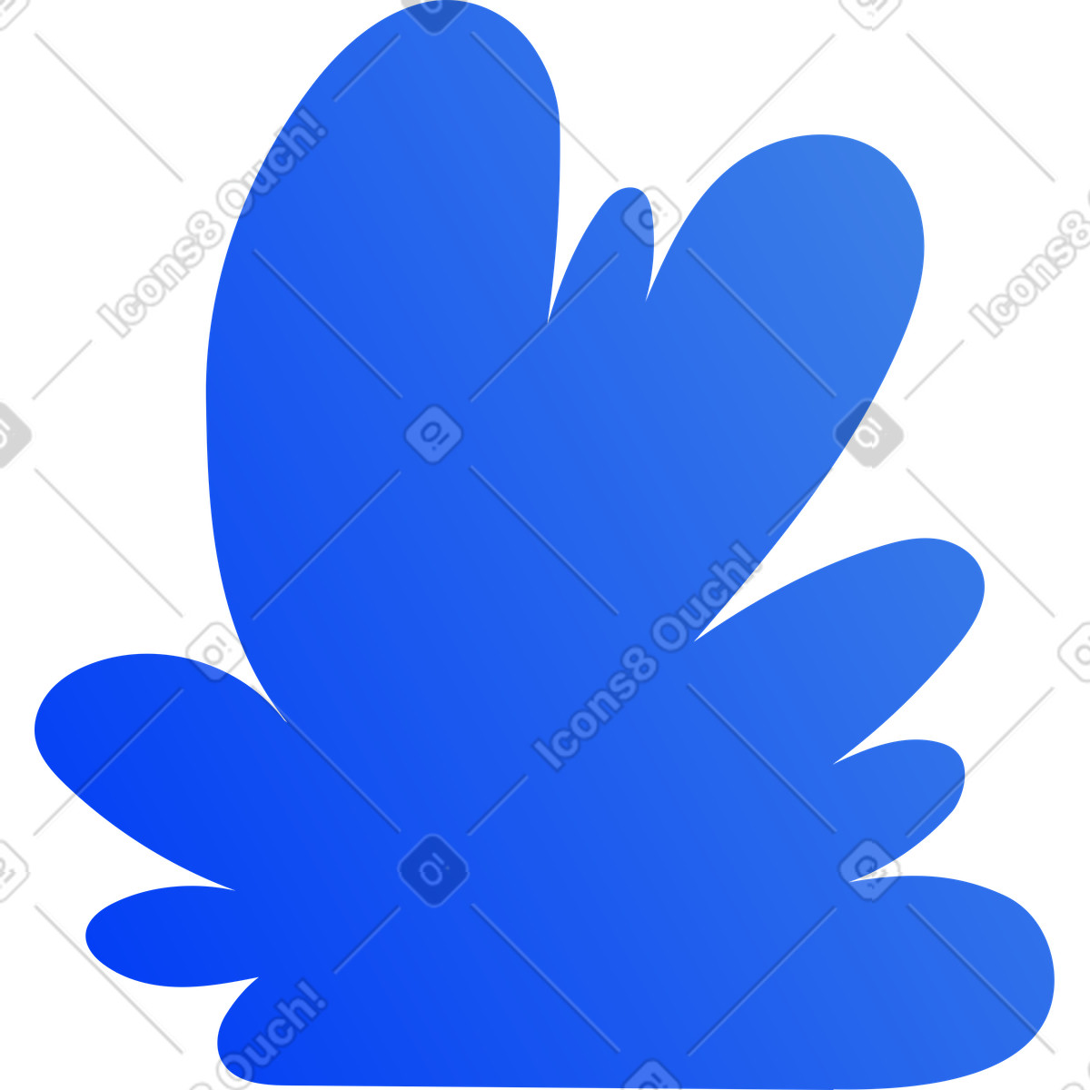 Buddy 스타일의 부시 일러스트레이션 PNG, SVG 다운로드