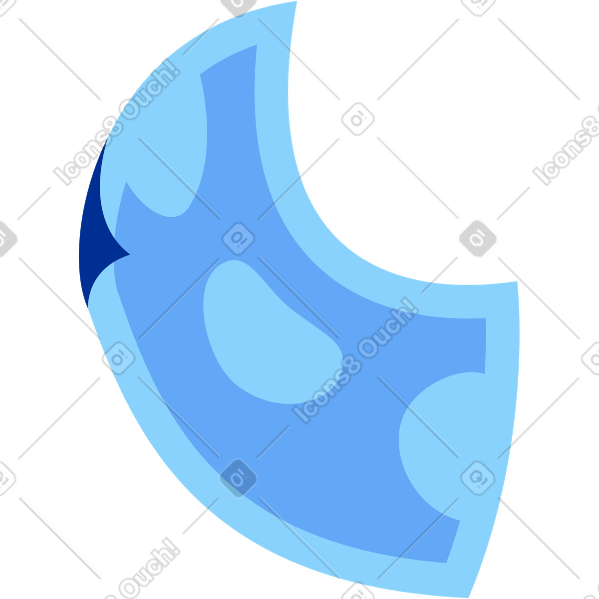 Glossy スタイルの 紙幣 のイラストをPNG、SVG形式でダウンロード