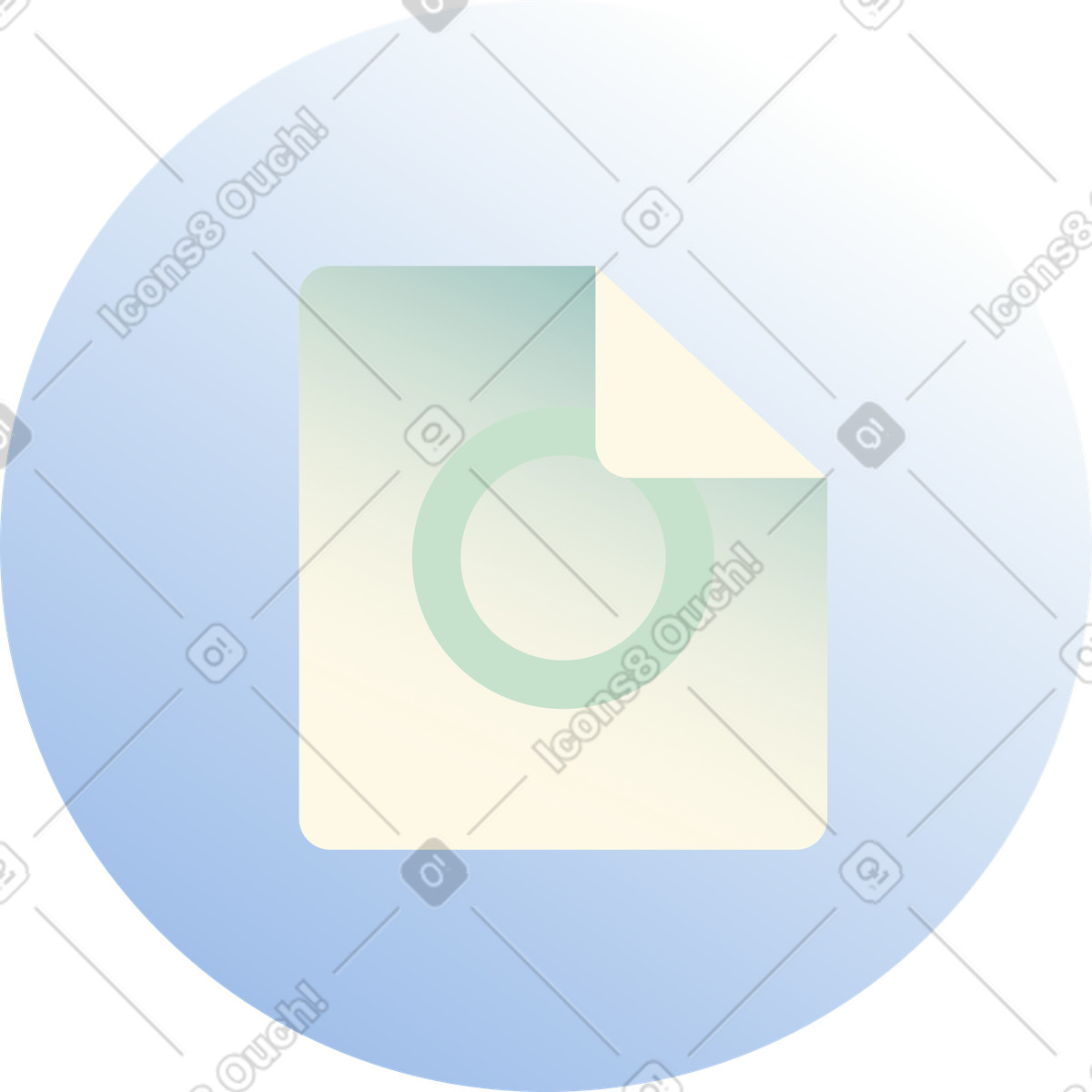 Beam スタイルの インターフェイス ドキュメント アイコン のイラストをPNG、SVG形式でダウンロード