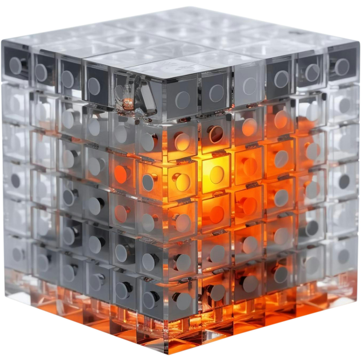 3D Blocks 스타일의 블록 구성 일러스트레이션 PNG, SVG 다운로드