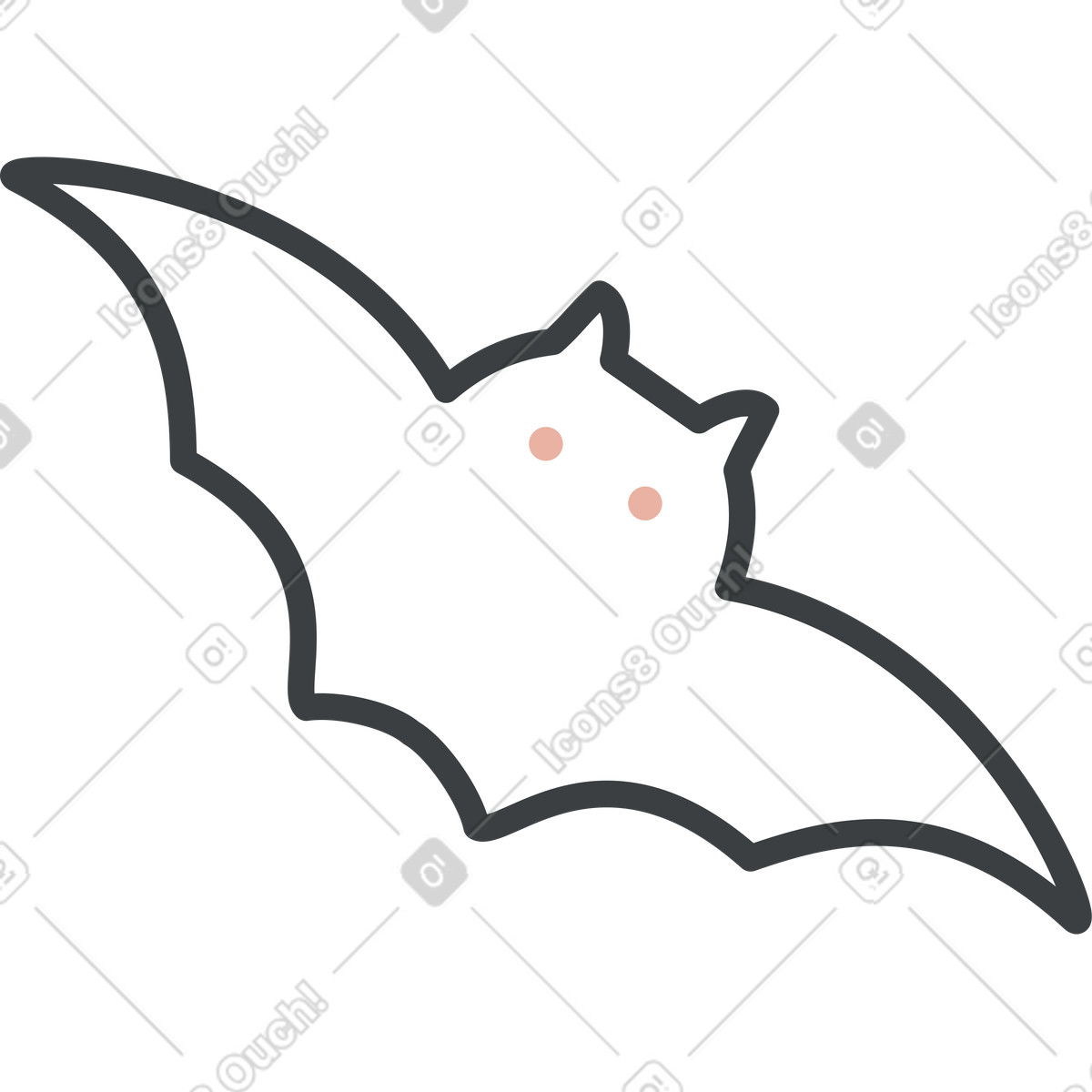 Kiddo スタイルの 1 のイラストをPNG、SVG形式でダウンロード