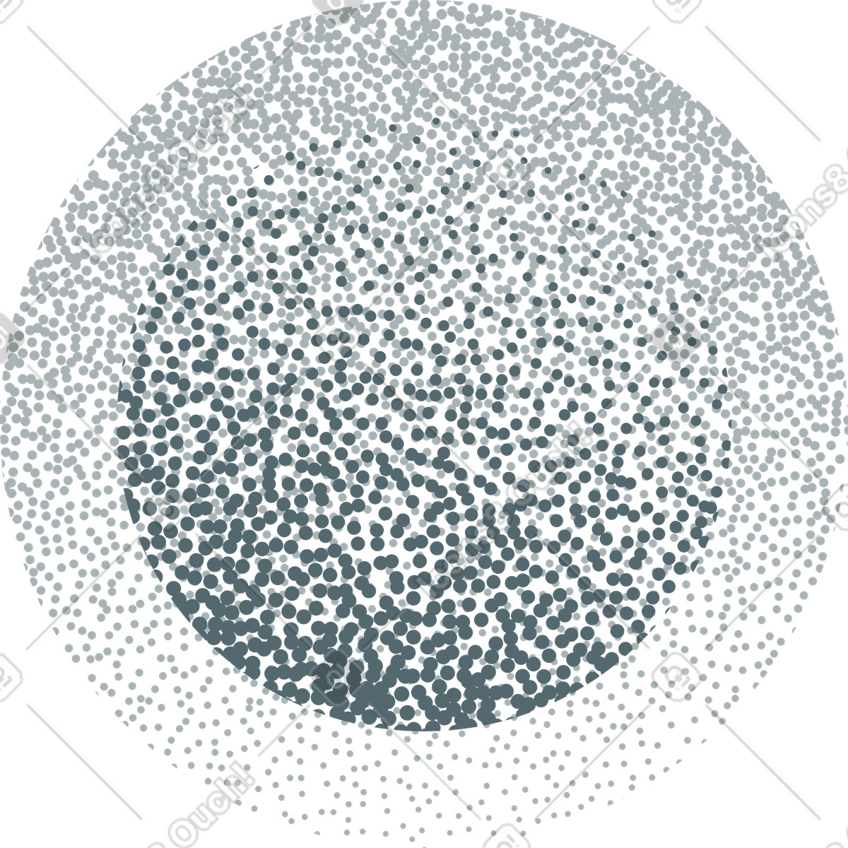 Illustration Grainy duotone coin dans le style Grain à télécharger aux formats PNG, SVG