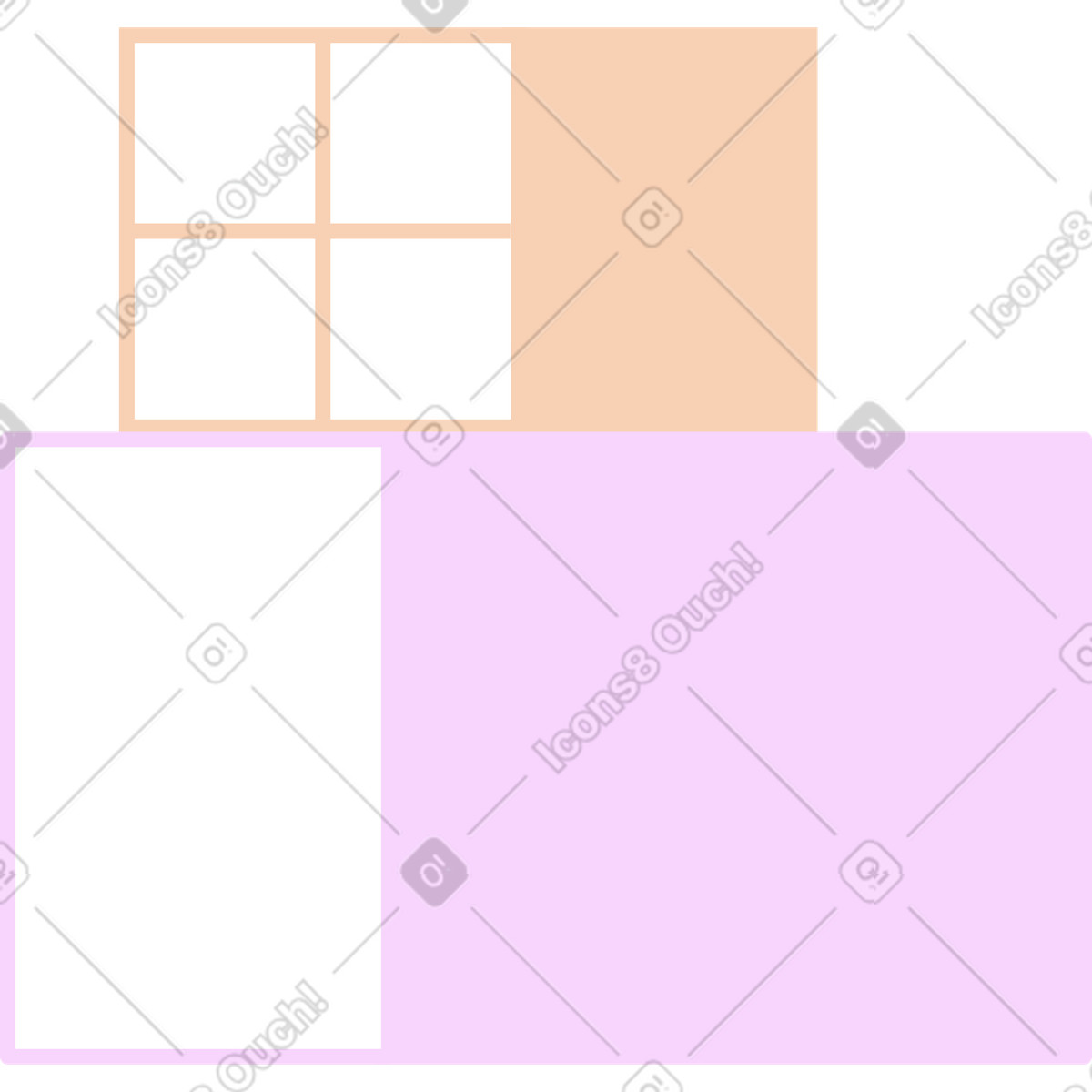 Box illustration in Marginalia style download in PNG, SVG
