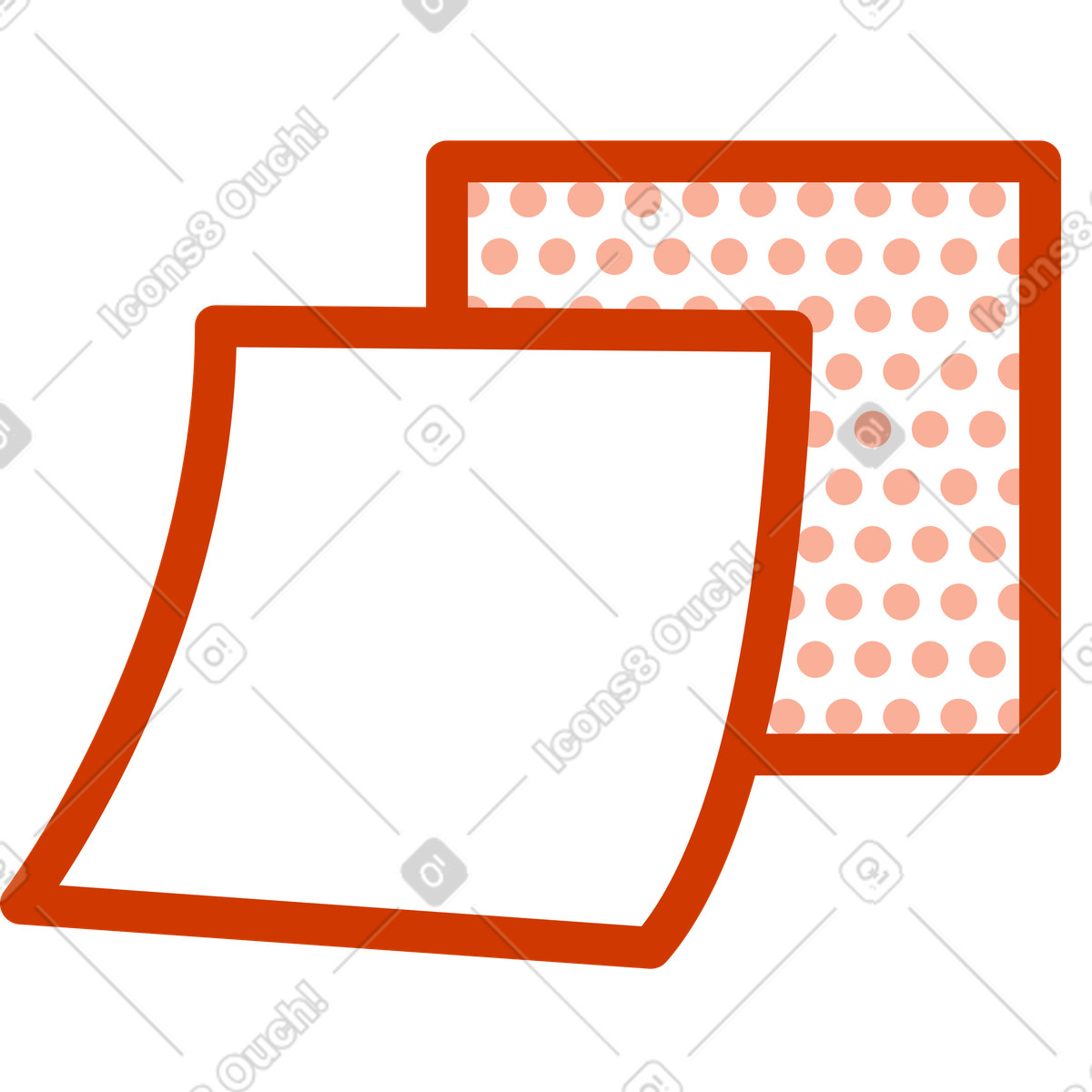 Sticky notes illustration in PNG, SVG