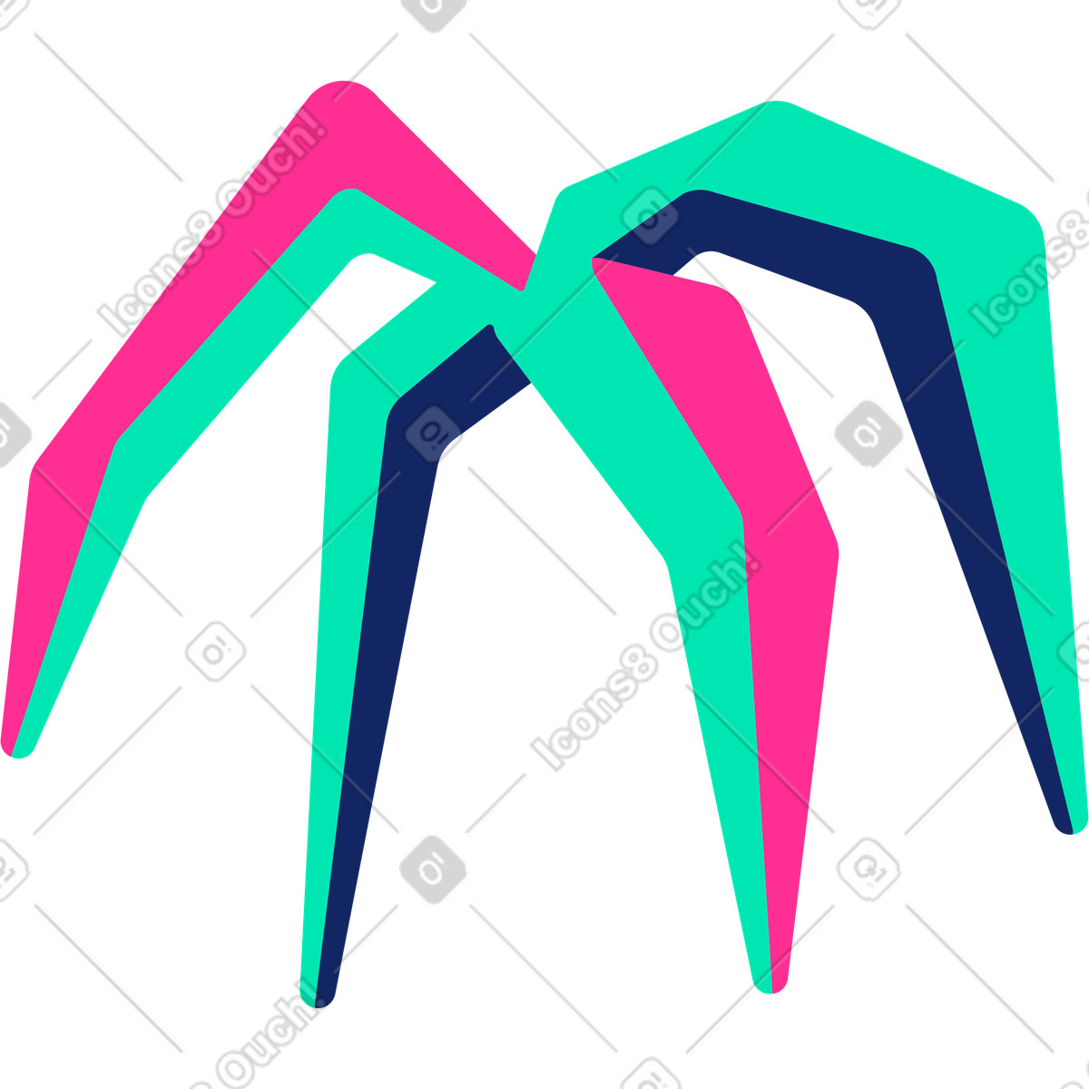 Ilustração de Plantar em no estilo Cyborg para baixar em PNG, SVG