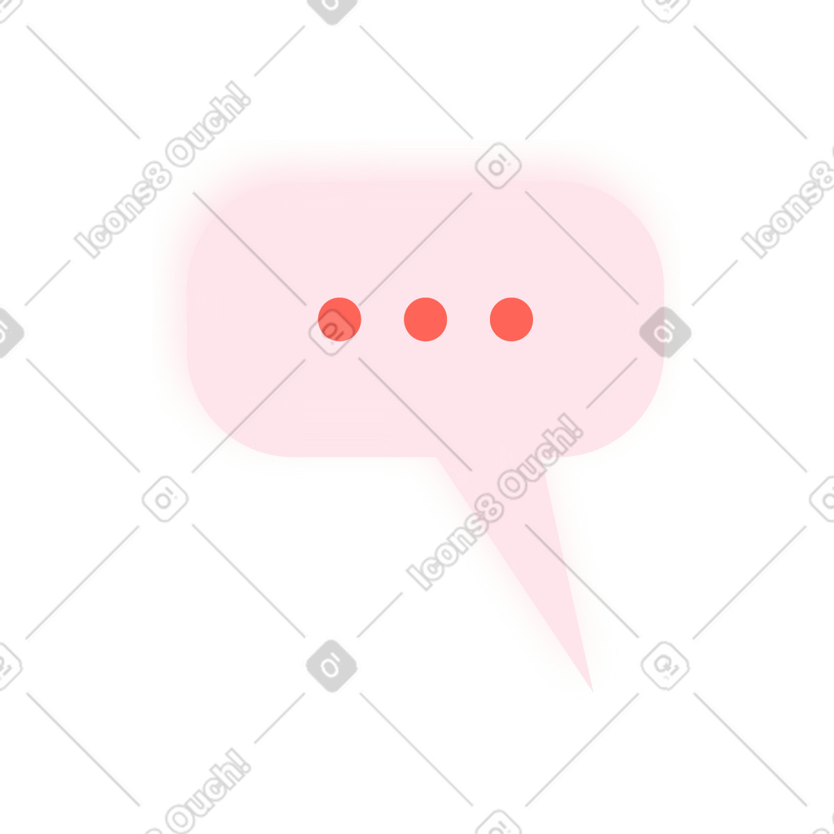 Illustration Saisie de bulles discussion dans le style Everyday à télécharger aux formats PNG, SVG