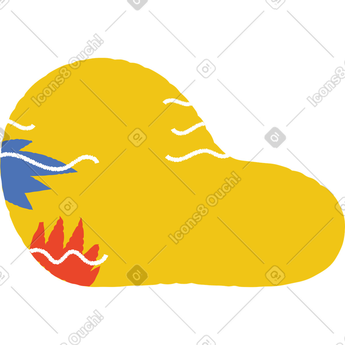 下载 Bermuda 风格的 有风的 插画，支持 PNG、SVG 格式