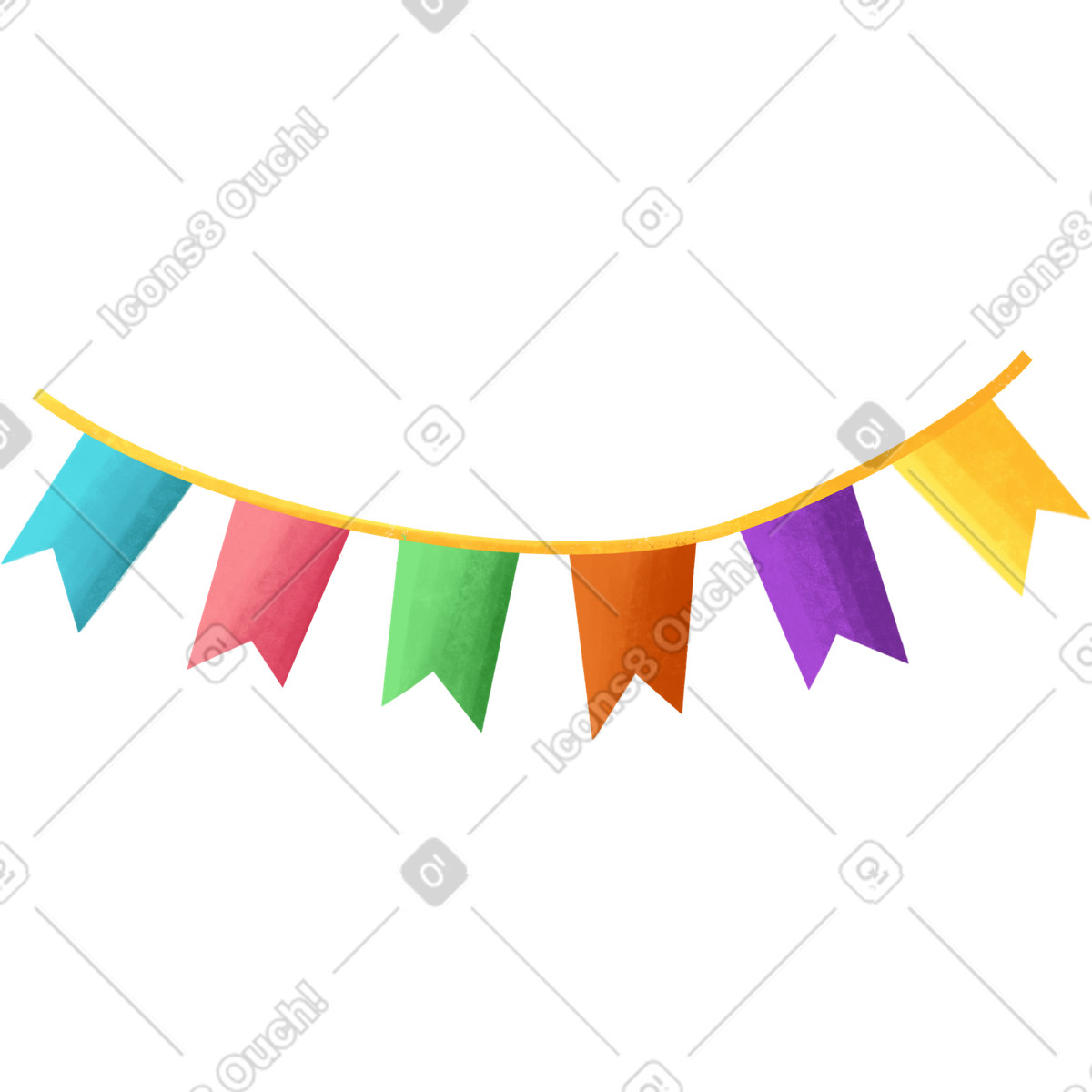 Bonbon スタイルの 党旗 のイラストをPNG、SVG形式でダウンロード