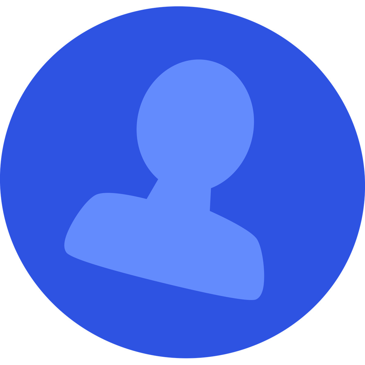 User icon-Illustration im Bouncy-Stil als Download in PNG, SVG