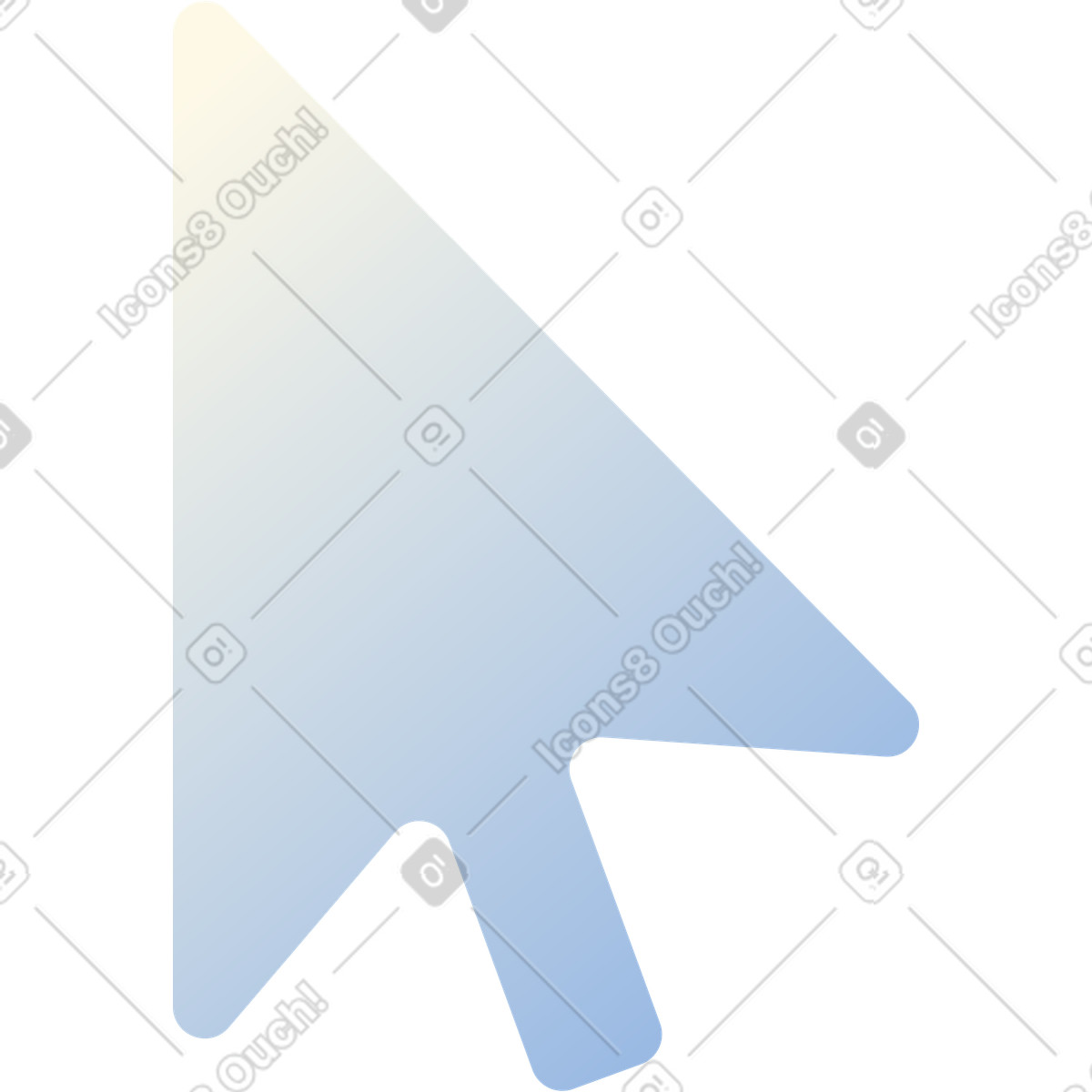 Cursore illustrazione in stile Beam scarica in PNG, SVG