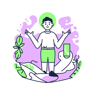 An illustration of a symbolic representation of circumcision as a rite of passage. In the center, there is a stylized figure of a young boy with a determined expression, standing confidently. Surrounding him are various symbolic elements, such as a pair of hands reaching out in support and a glowing light radiating from above. To the left, there are two intertwining vines representing growth and transformation, while to the right, a flowing ribbon is depicted, symbolizing the journey and tradition. The background includes shapes that suggest a pathway leading forward, emphasizing the idea of moving into a new phase of life.