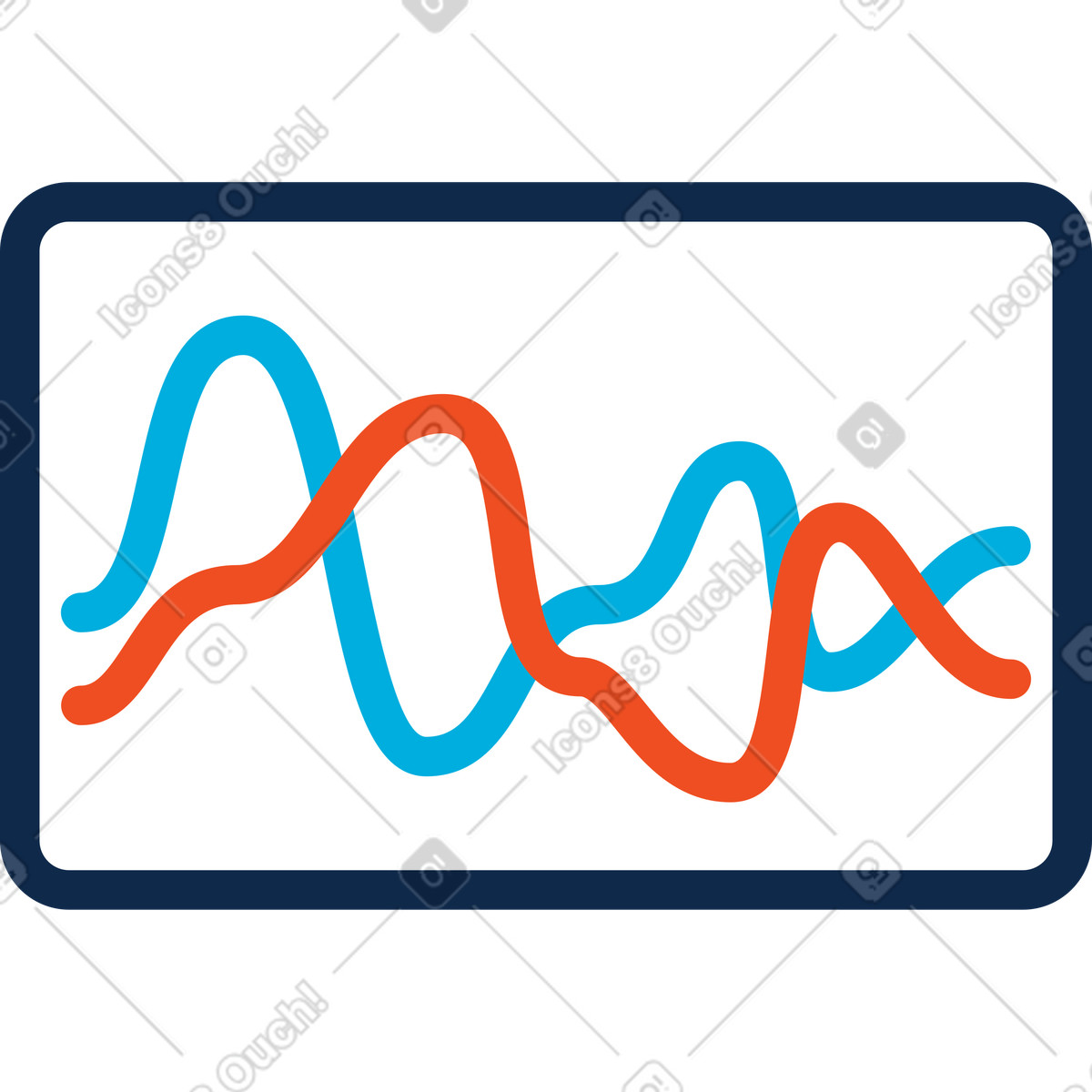 Ilustração animada de Gráfico em no estilo Flame para baixar em GIF, Lottie (JSON), AE