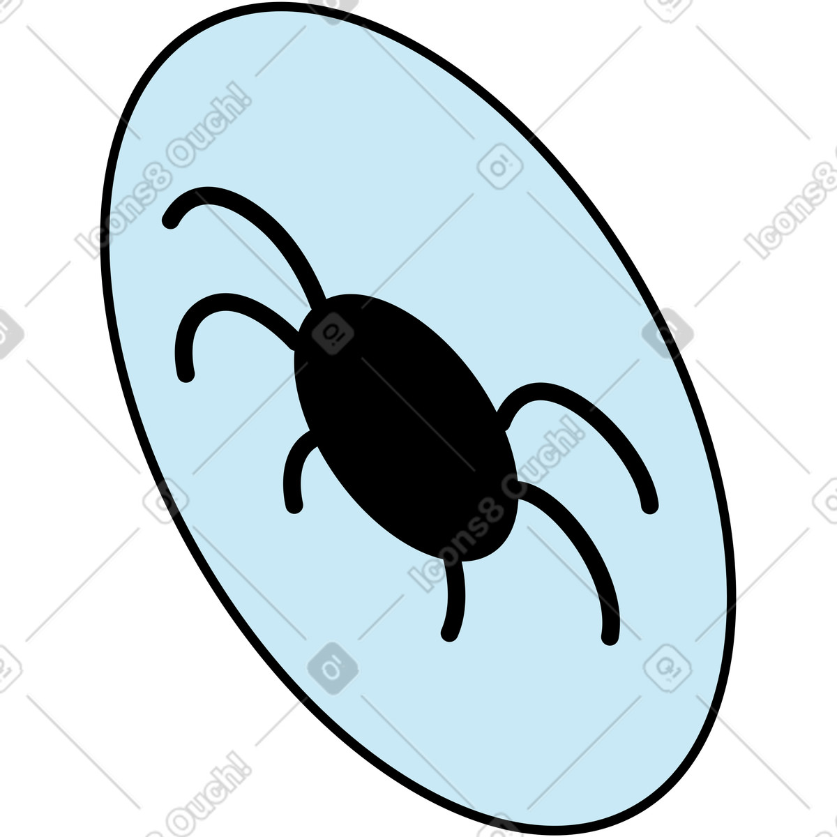 Illustration Bogue informatique dans le style Project à télécharger aux formats PNG, SVG