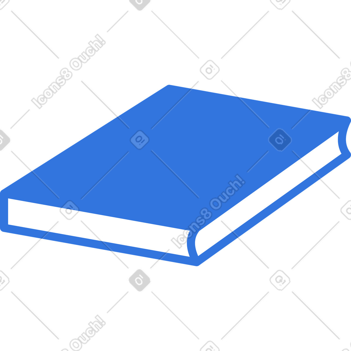 Ilustración Libro en estilo Sky a descargar en PNG y SVG