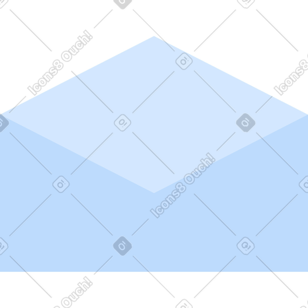 Illustration Empty envelope for letters opened dans le style Urban à télécharger aux formats PNG, SVG