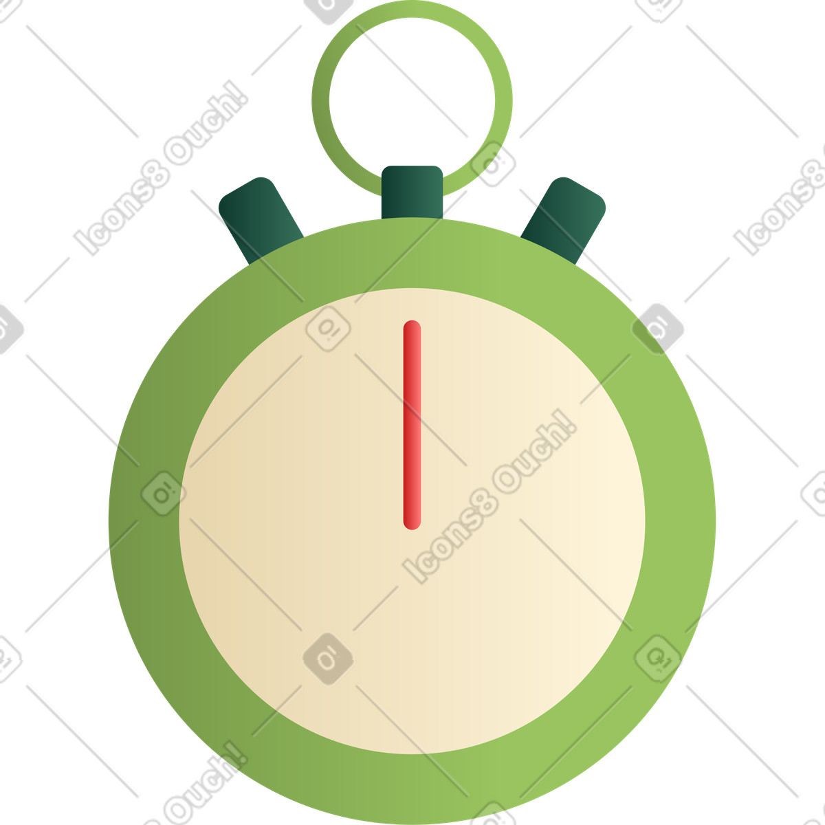 Timer illustration in Silky style download in PNG, SVG