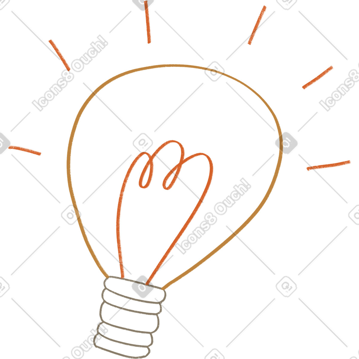 Lumiere 스타일의 Lamp 일러스트레이션 PNG, SVG 다운로드