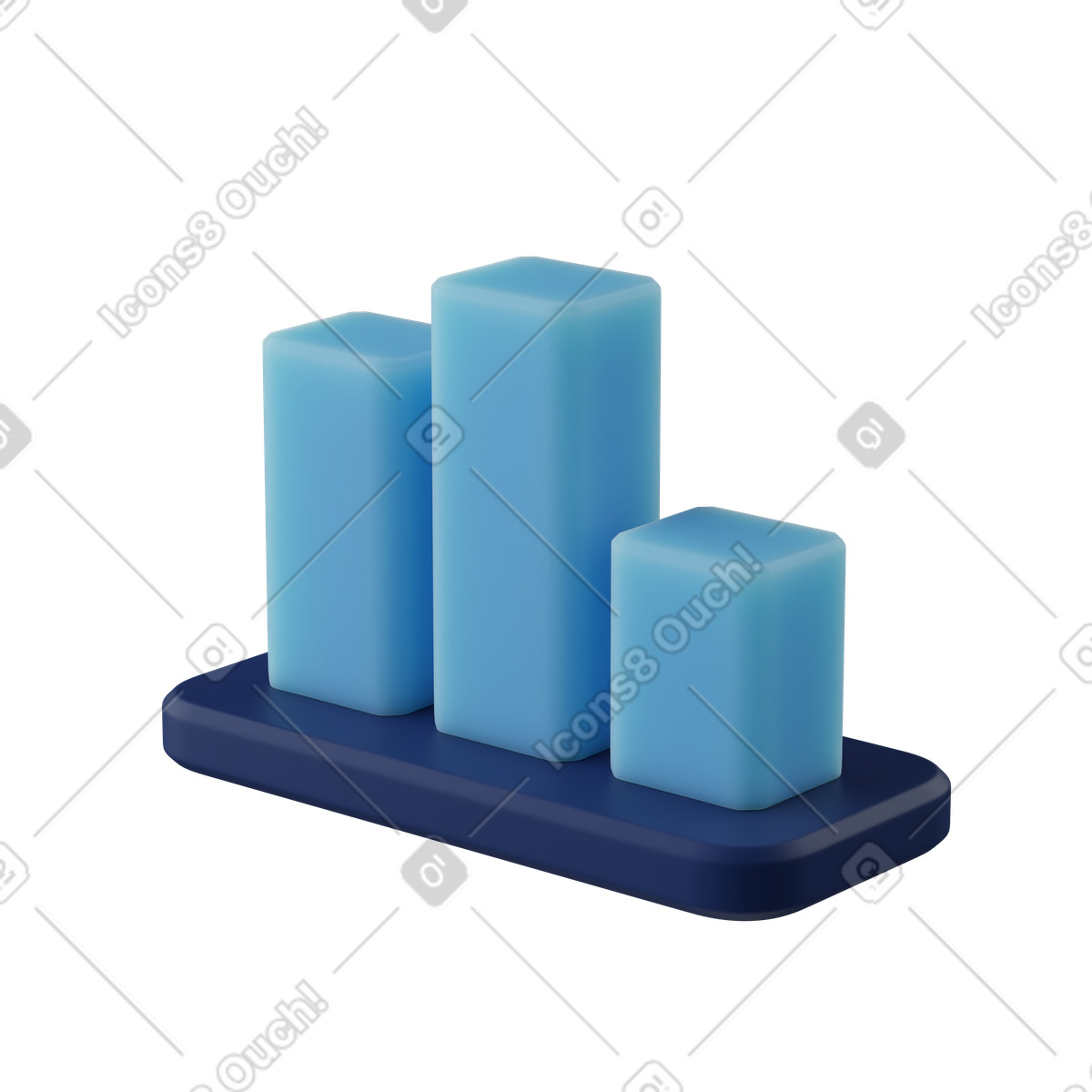 Statistic illustration in PNG, SVG
