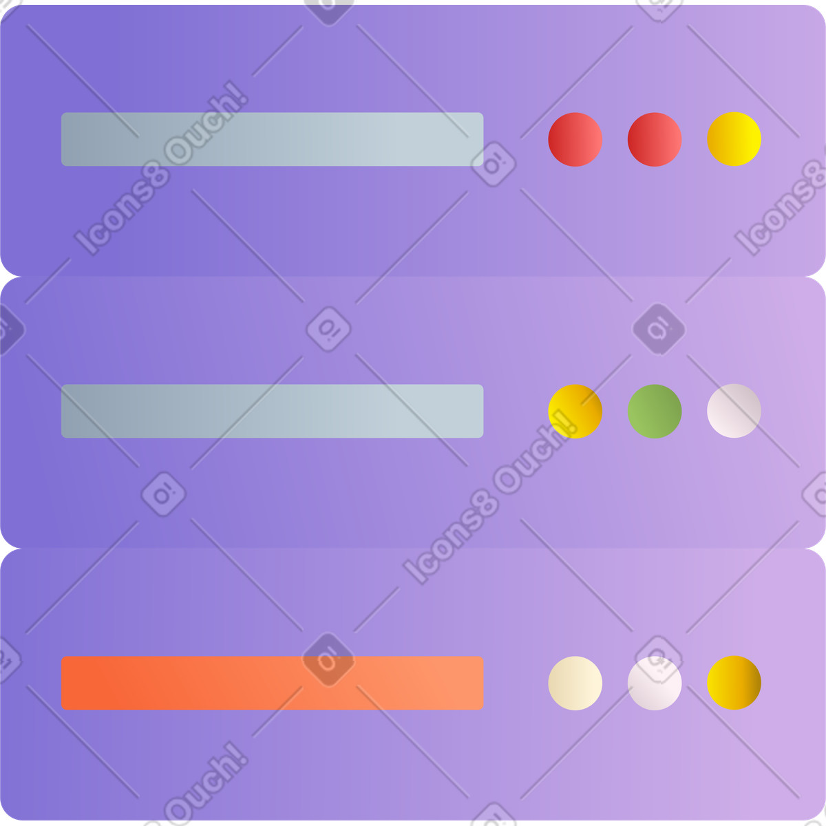 Server illustration in Silky style download in PNG, SVG