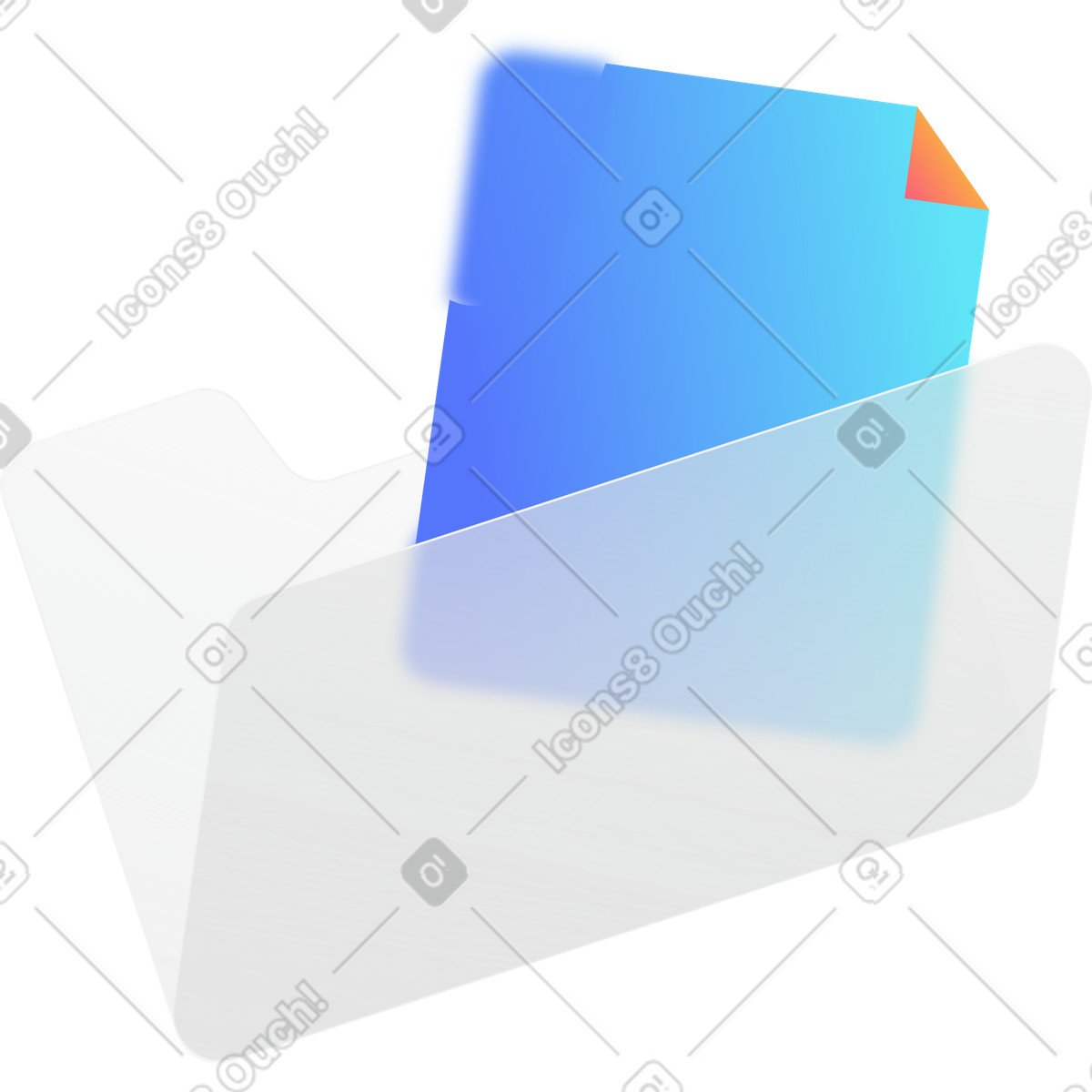 Morphis スタイルの フォルダとファイル のイラストをPNG、SVG形式でダウンロード