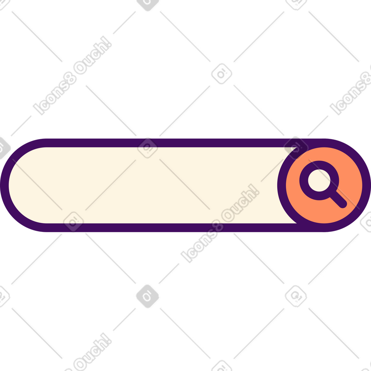 Ilustração de Linha pesquisa em no estilo Simplistic para baixar em PNG, SVG