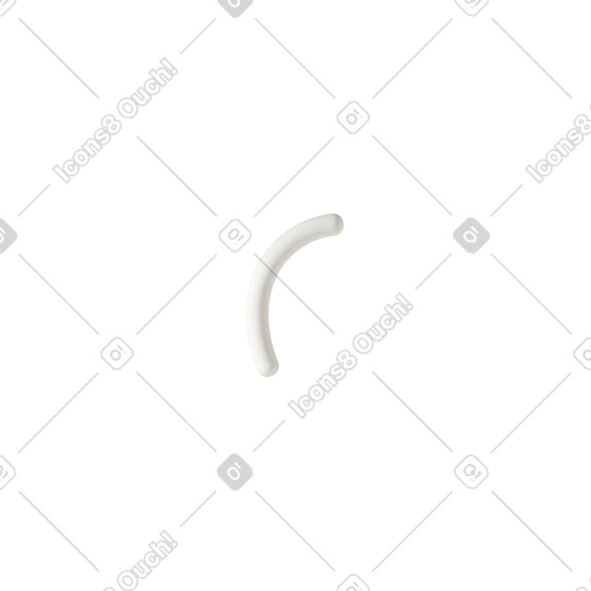 Ilustração de Thick line em no estilo 3D Casual life para baixar em PNG, SVG