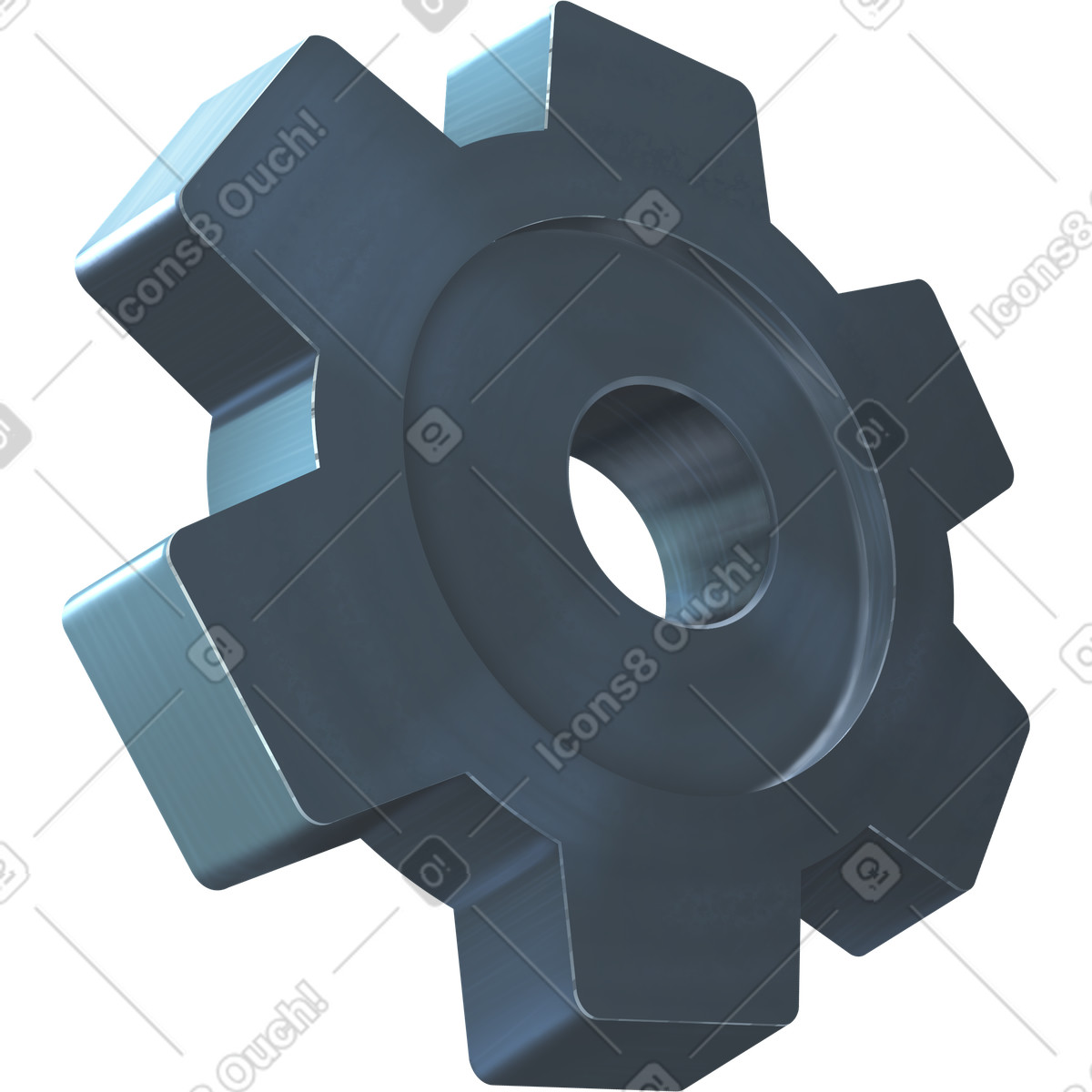 下载 Props 风格的 Gear 插画，支持 PNG、SVG 格式