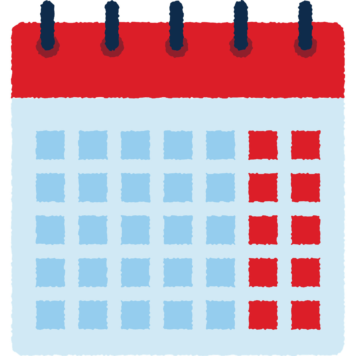 Ilustração de Calendar em no estilo Cherry para baixar em PNG, SVG