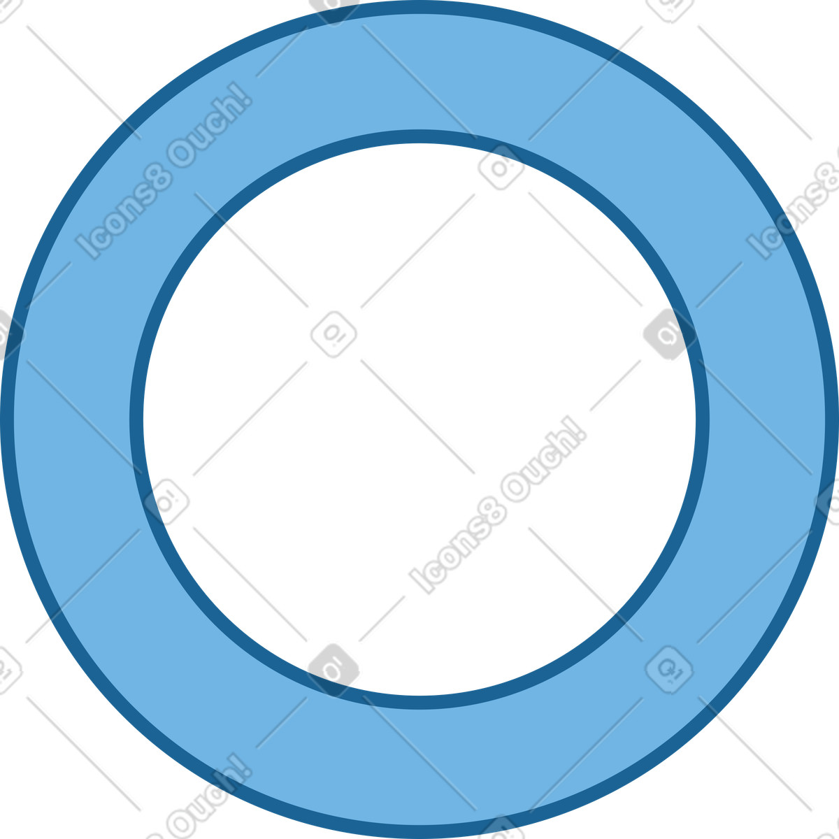 Ilustração de Letra o ou zero em no estilo Natty para baixar em PNG, SVG