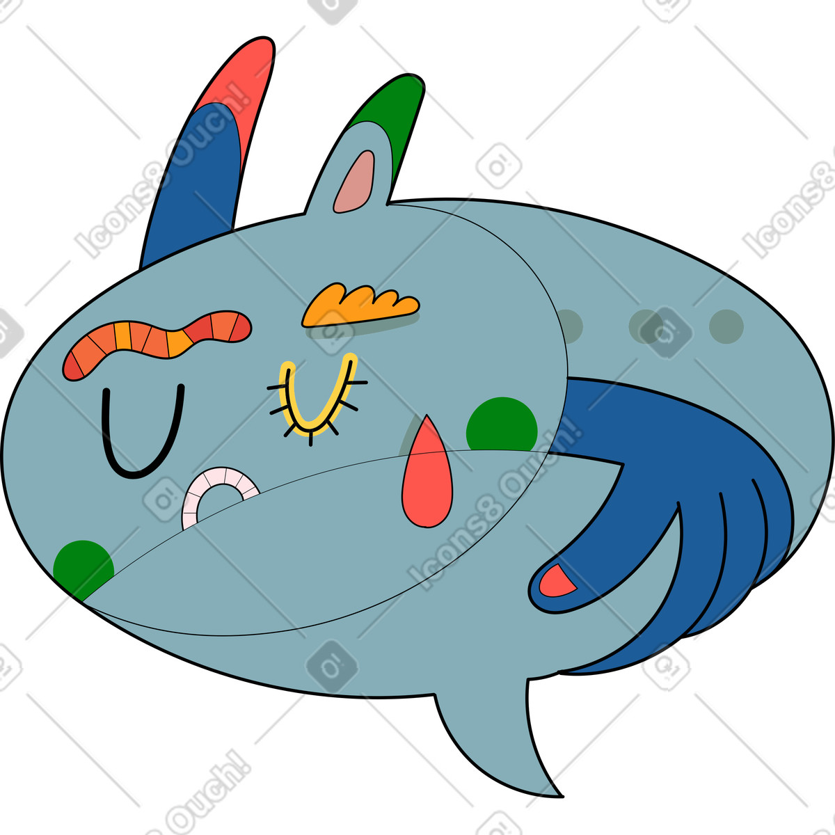 Иллюстрация Существо в PNG и SVG
