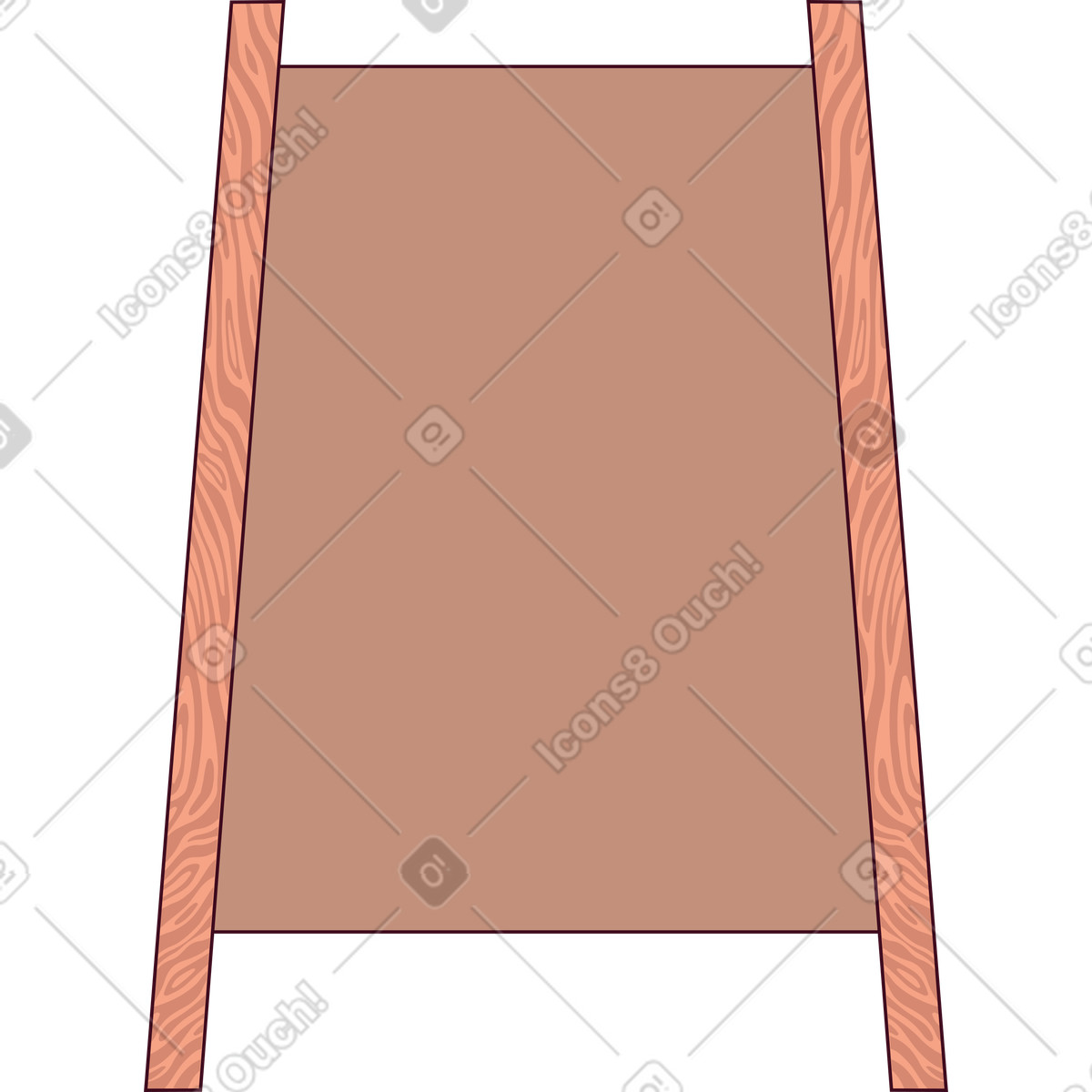 Ilustración Línea de la calle en estilo Eastwood a descargar en PNG y SVG
