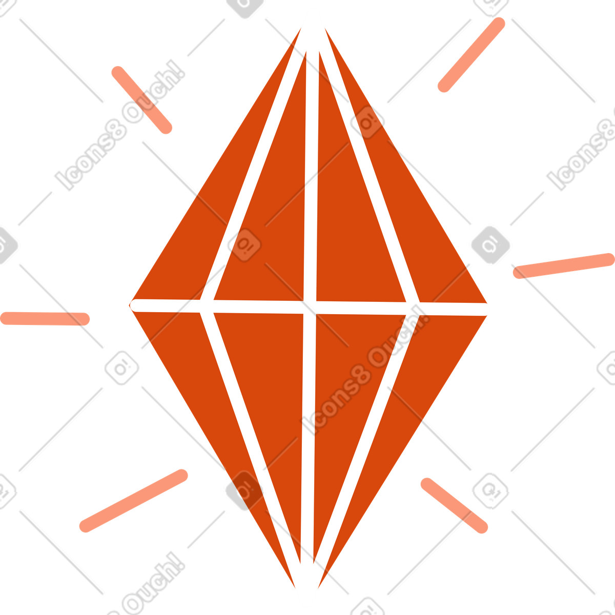 下载 Orange 风格的 水晶、加密货币 插画，支持 PNG、SVG 格式