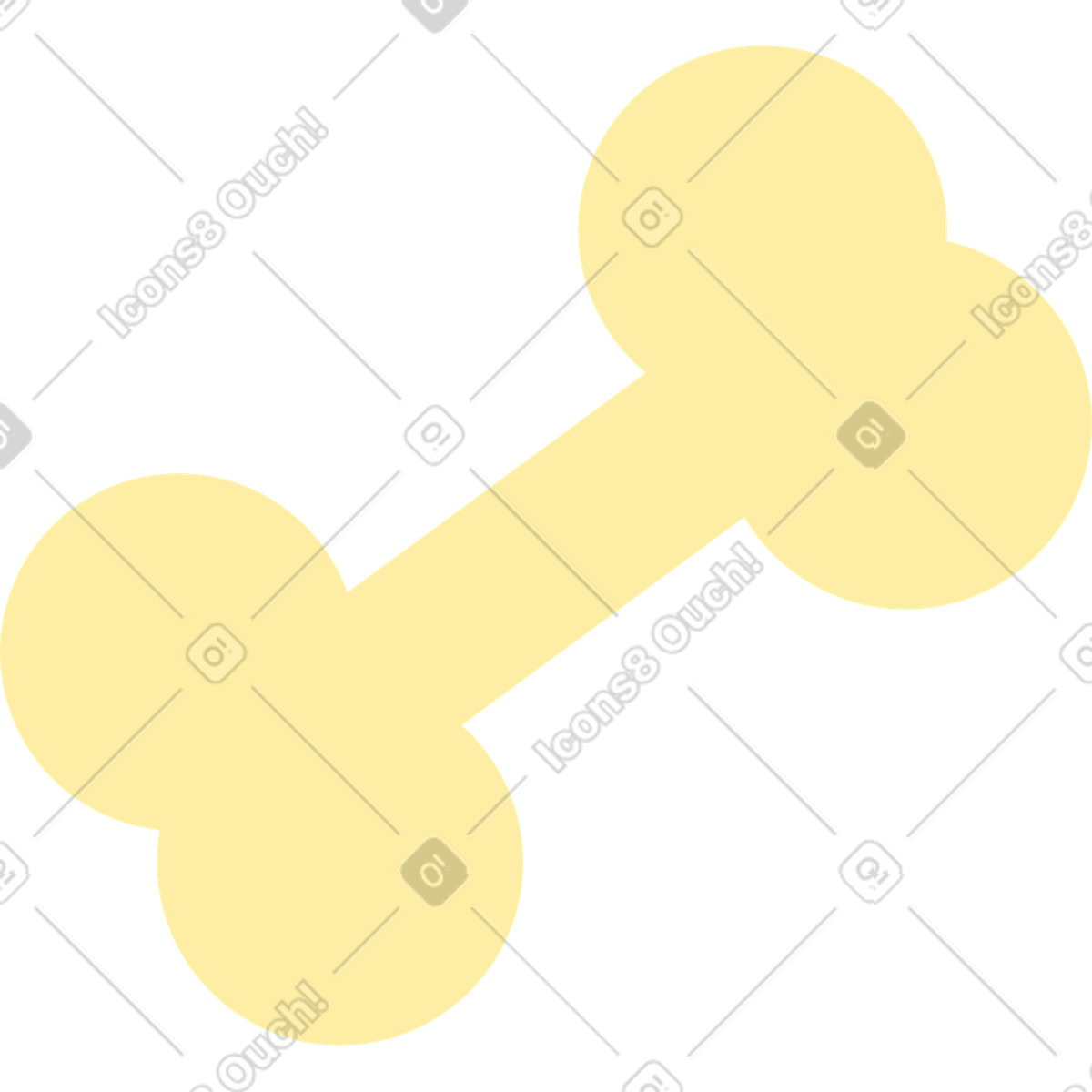 Illustration Os dans le style Polar à télécharger aux formats PNG, SVG