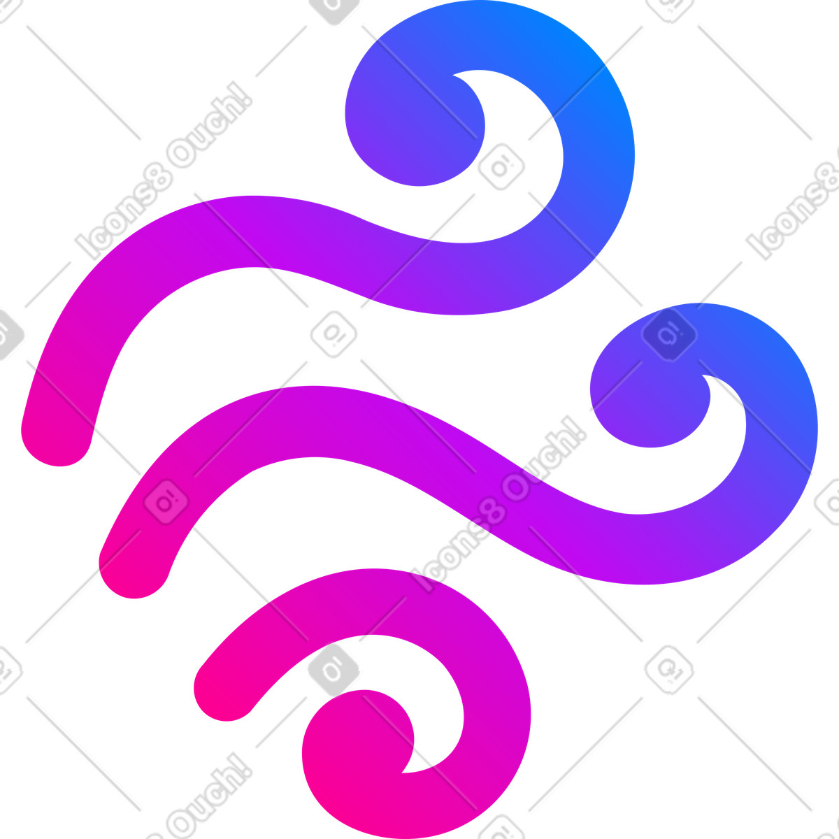 Illustration Vent dans le style Vibrant à télécharger aux formats PNG, SVG
