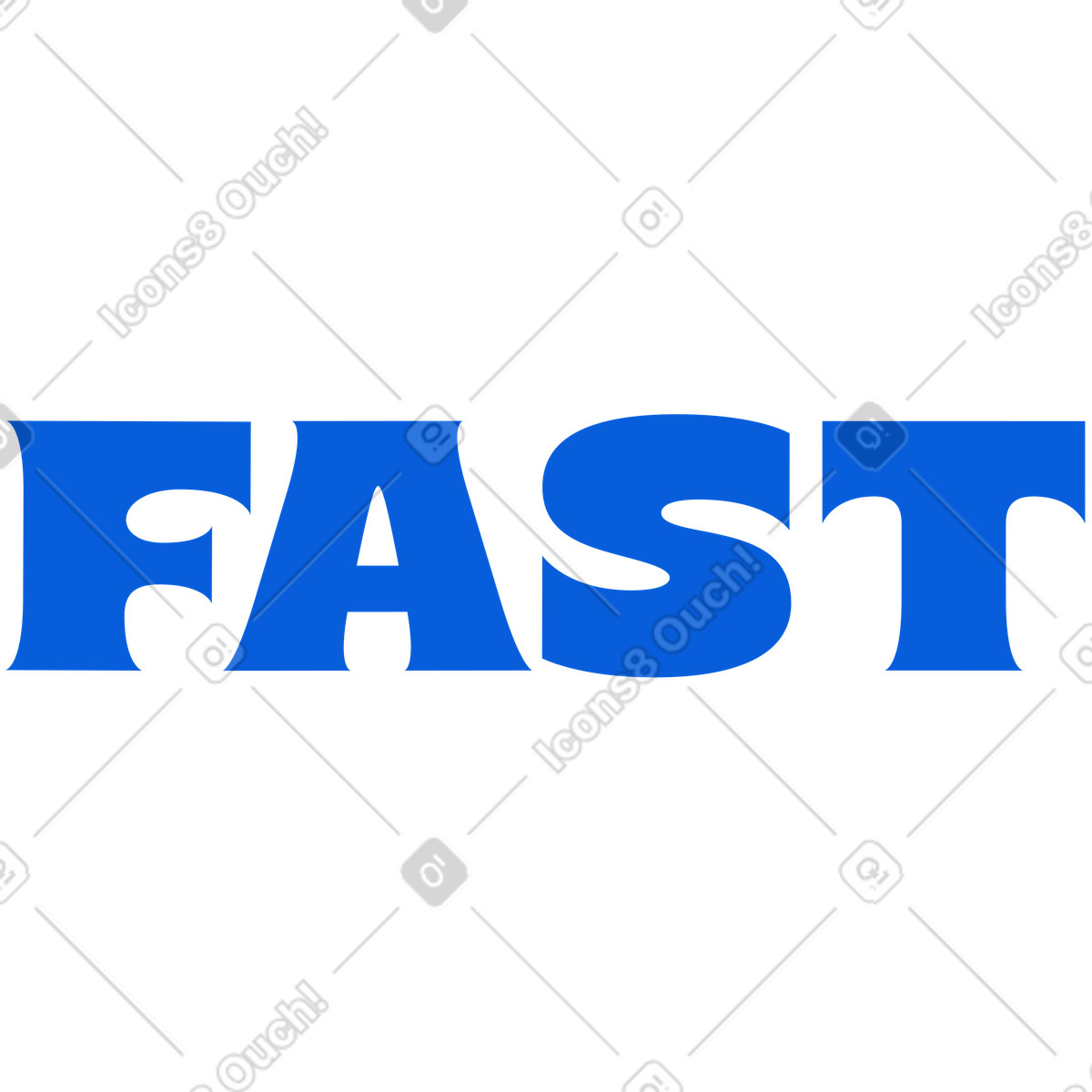 Illustration Lettrage rapide dans le style Handy Line à télécharger aux formats PNG, SVG