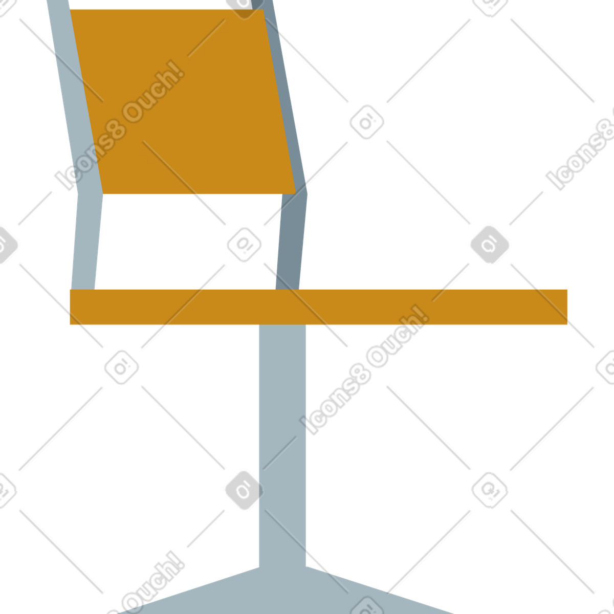 下载 Catchy 风格的 椅子 插画，支持 PNG、SVG 格式