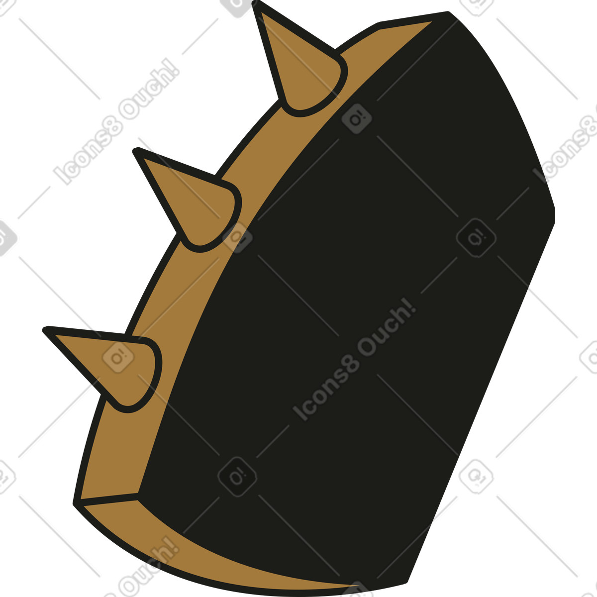 Tirapugni illustrazione in stile Rubber scarica in PNG, SVG