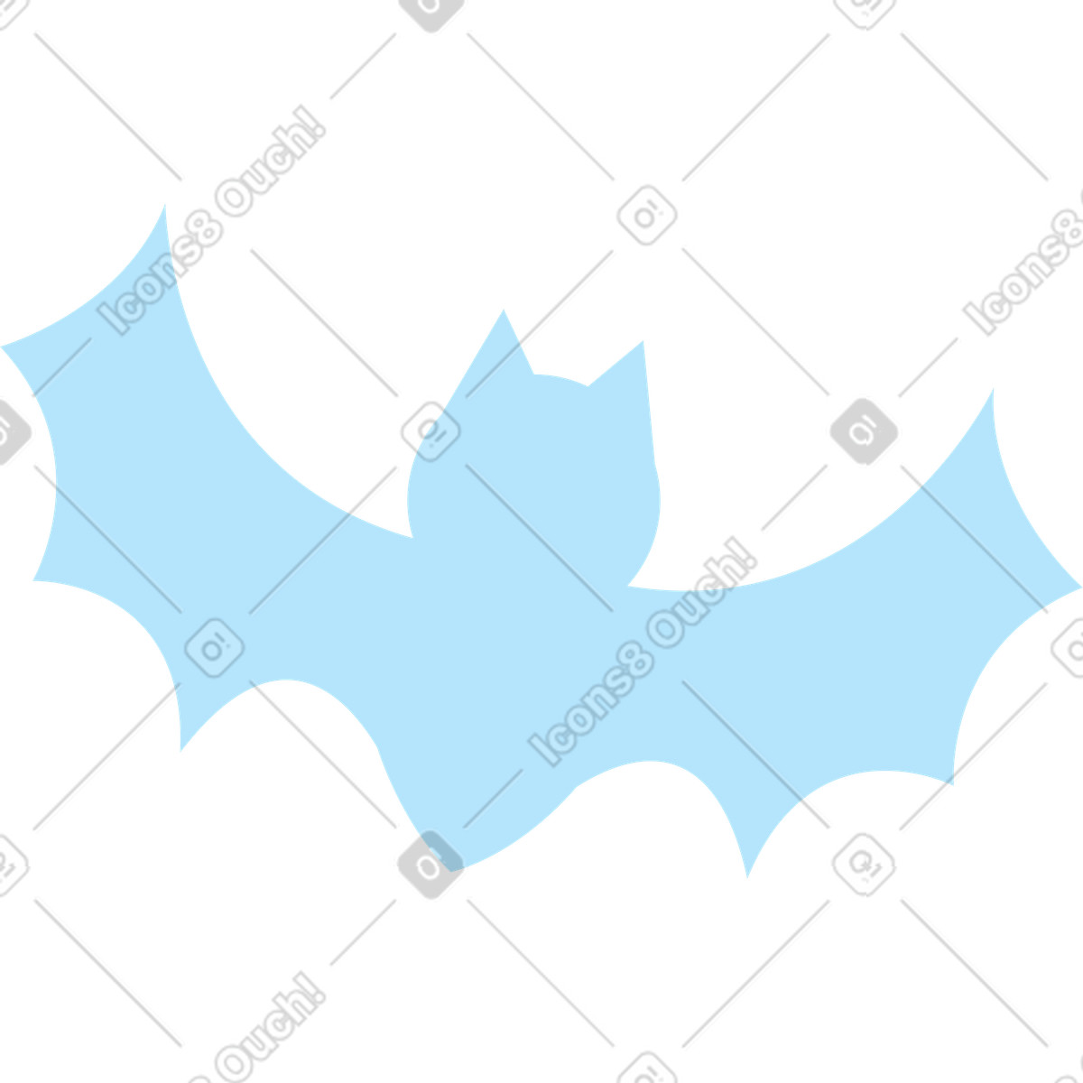 Ilustração de 1 em no estilo Droll para baixar em PNG, SVG