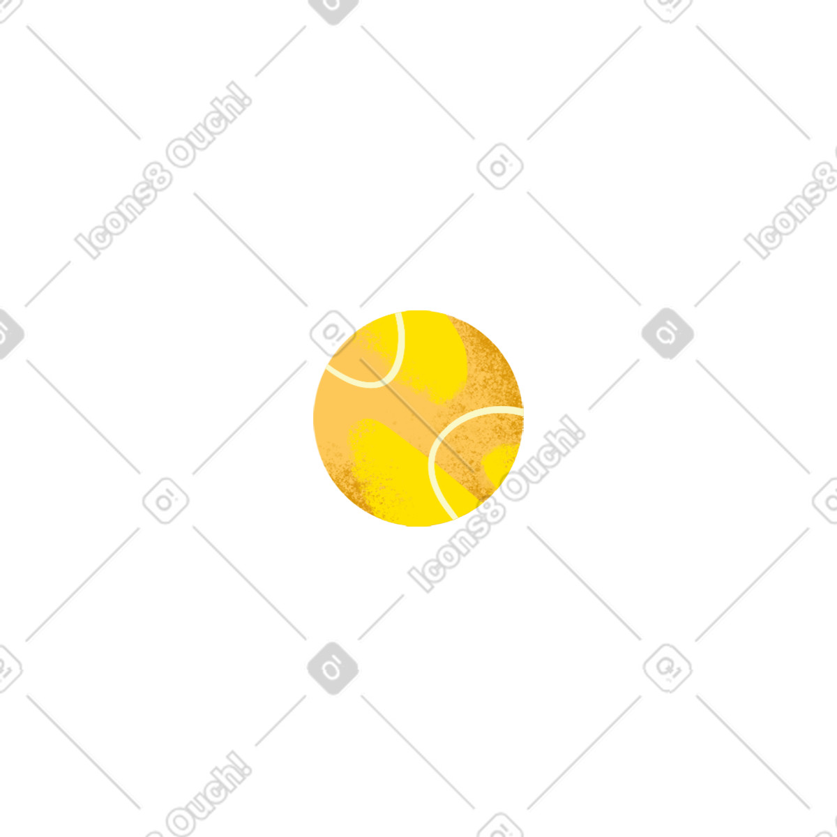 Yellow textured coin-Illustration im Flare-Stil als Download in PNG, SVG