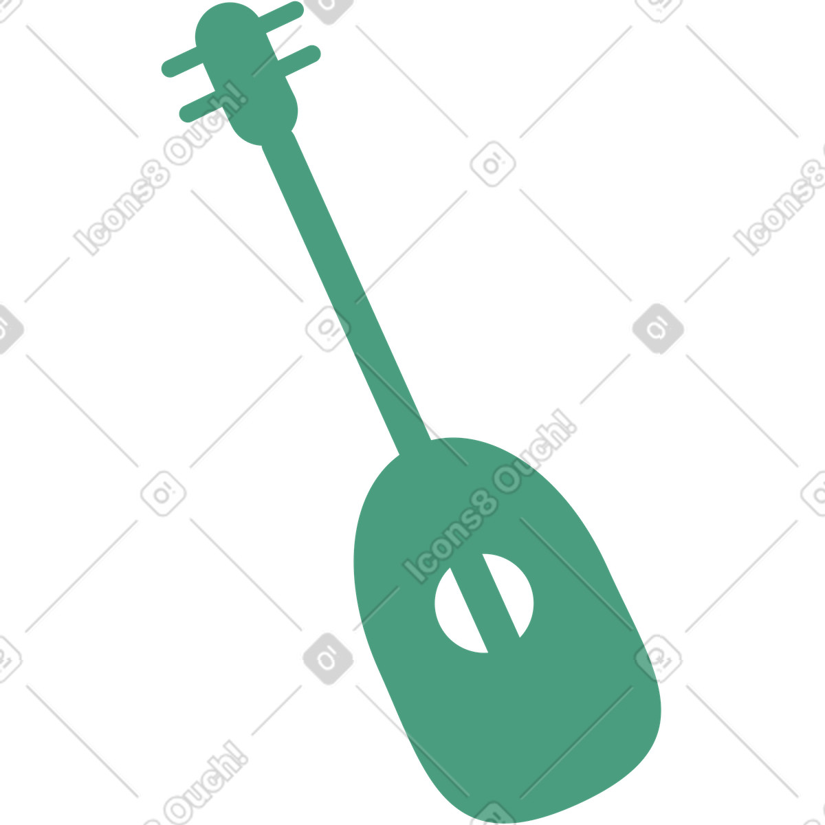 Ilustração de Violão em no estilo Macaroni para baixar em PNG, SVG