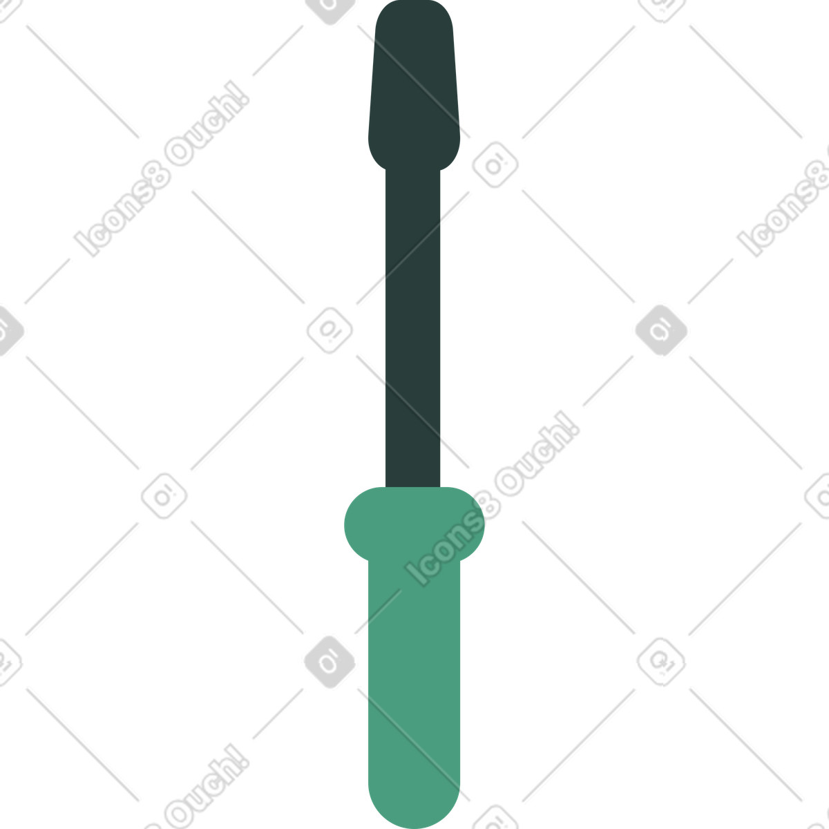 Screwdriver illustration in PNG, SVG