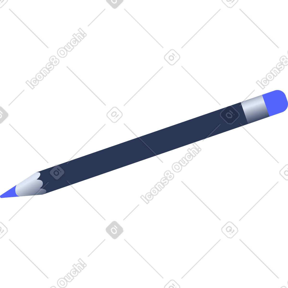 Pencil illustration in Lucent style download in PNG, SVG