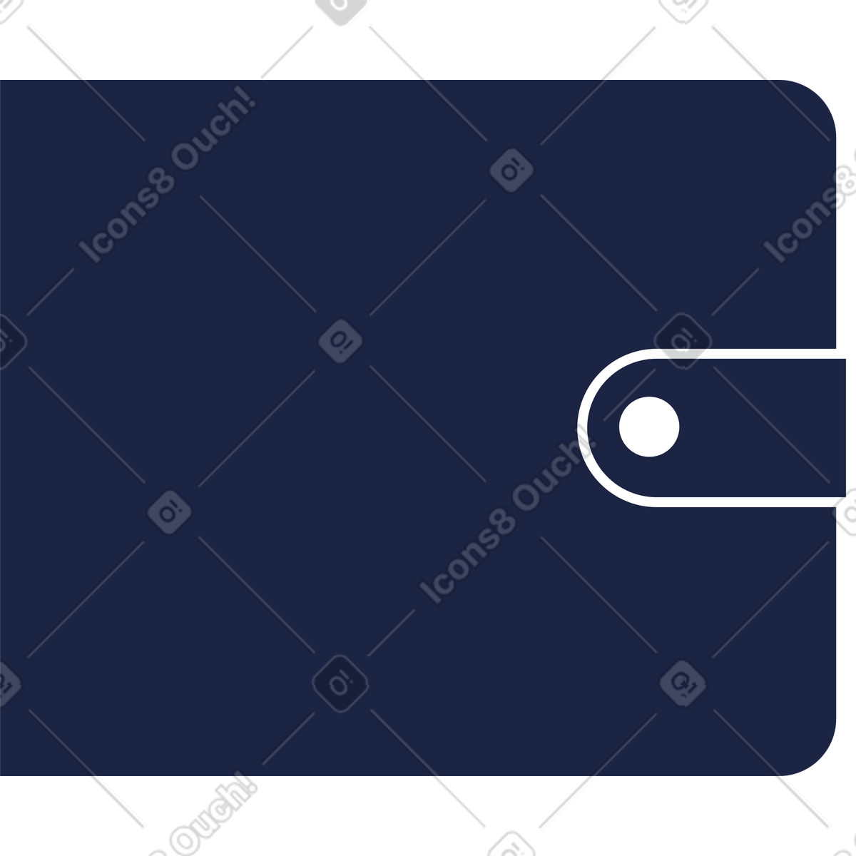 Geldbörse-Illustration im Urban Line-Stil als Download in PNG, SVG