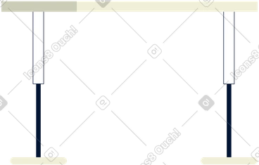 길이 조절이 가능한 테이블 PNG, SVG