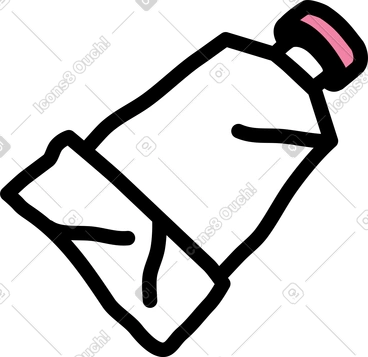 Tube de peinture PNG, SVG