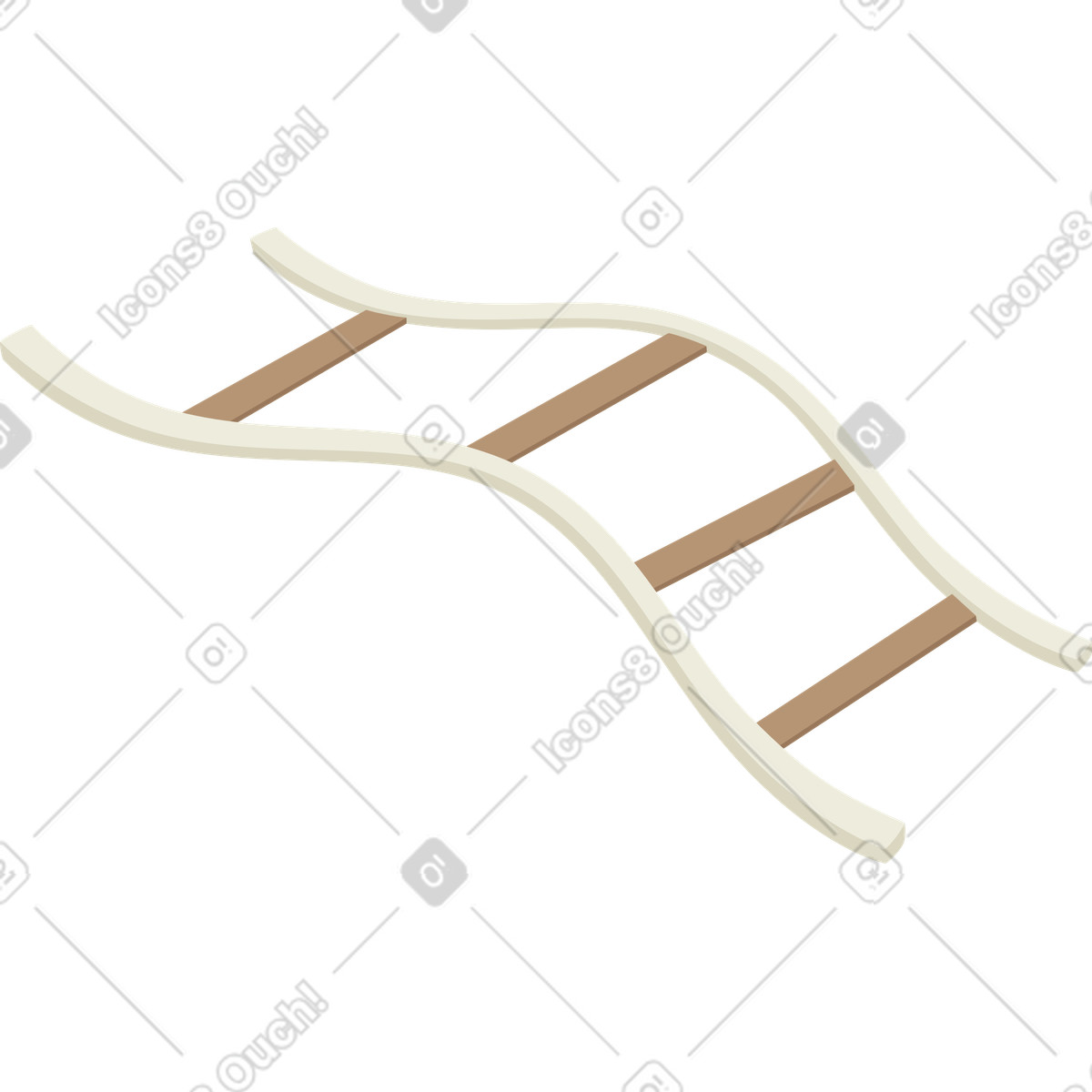 Rotaie illustrazione in stile Social scarica in PNG, SVG