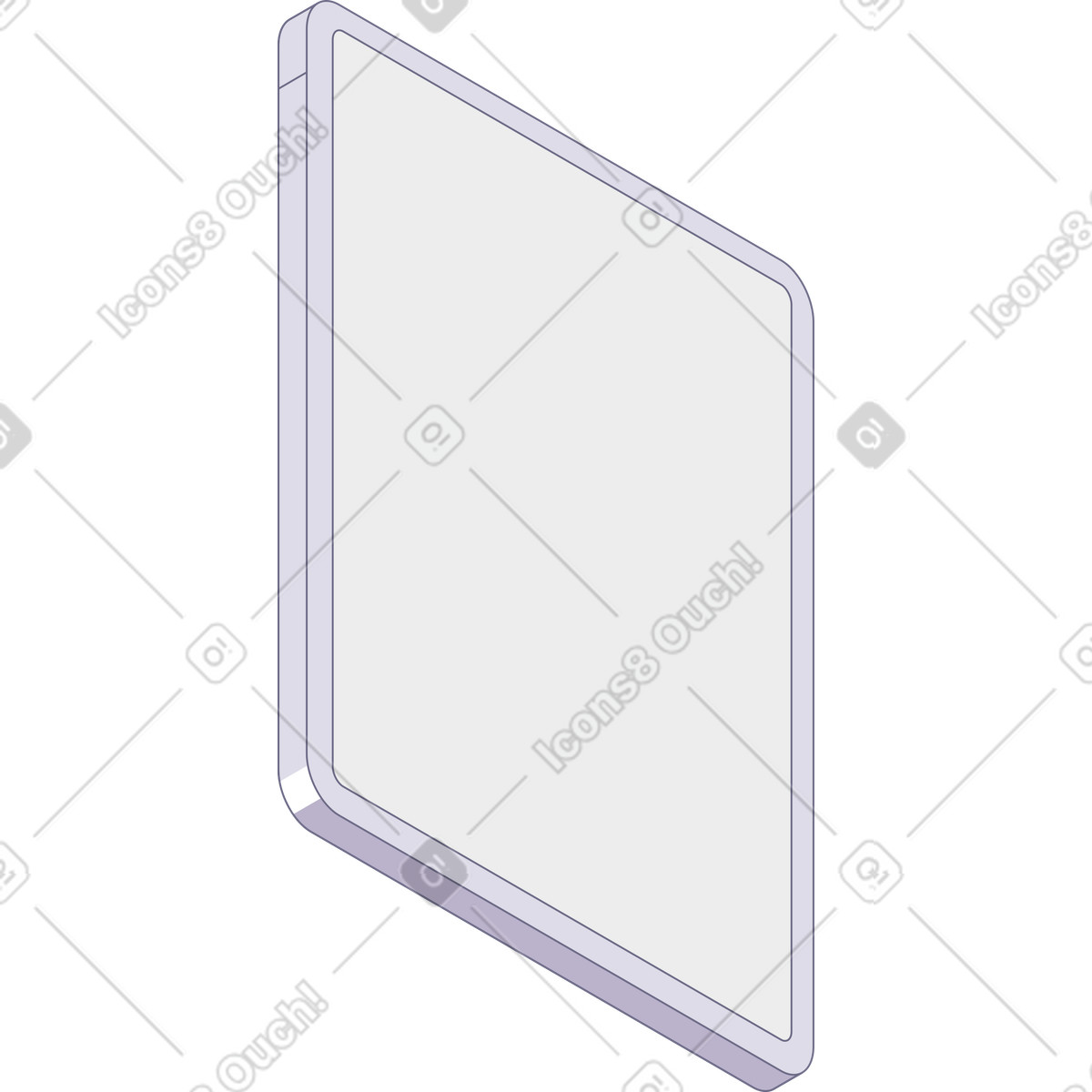Modul スタイルの Tablet のイラストをPNG、SVG形式でダウンロード