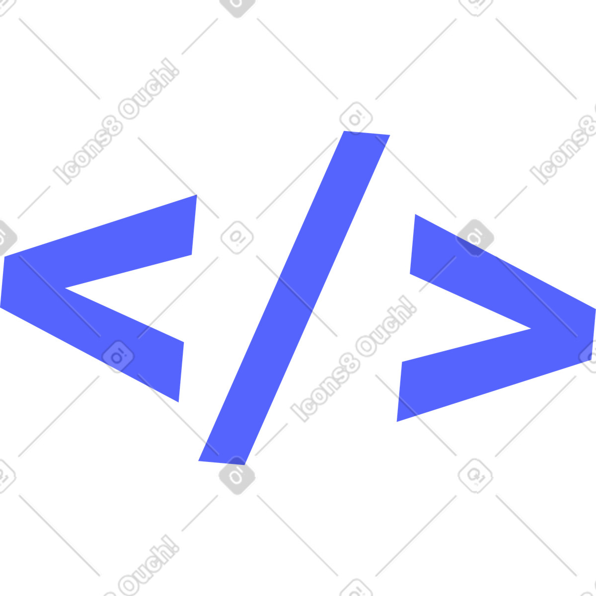 Code sign illustration in PNG, SVG